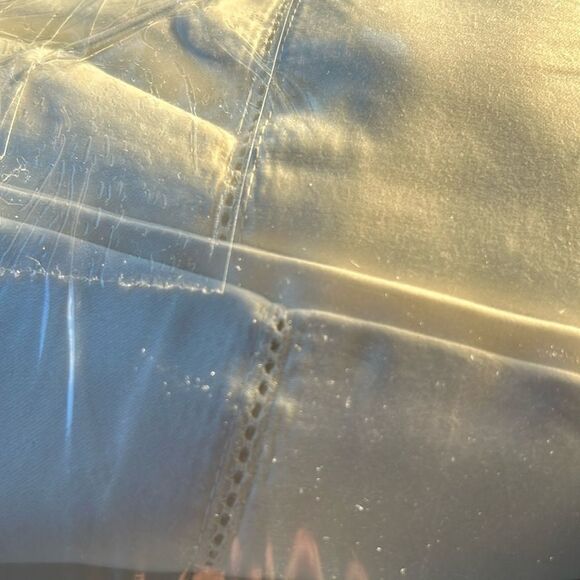 Land's End 700 Count Egyptian cotton king sheet set Ivory Color King Size - Picture 3 of 3